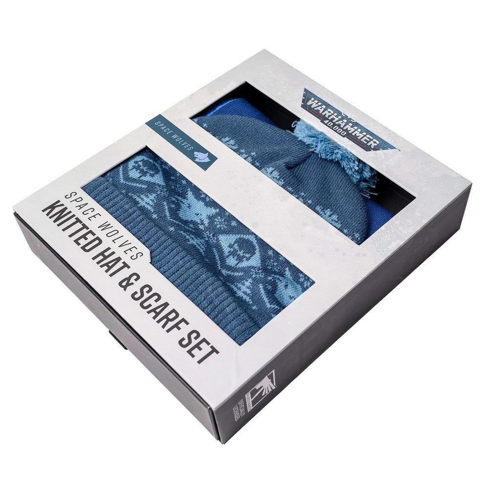 PREORDER Warhammer 40000 Space Wolves Hat & Scarf