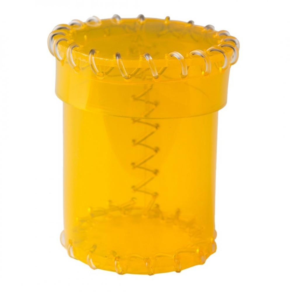 PREORDER Q Workshop: Age of Plastic Yellow Dice Cup