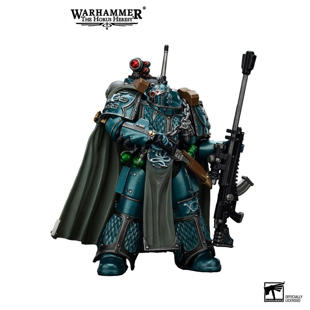 PREORDER Warhammer Collectibles: 1/18 Scale Alpha Legion Exodus 'The One who is Many With Sniper Rifle