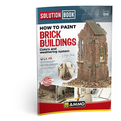 PREORDER Ammo by MIG - Books - SOLUTION BOOK 09 - How to Paint Brick Buildings