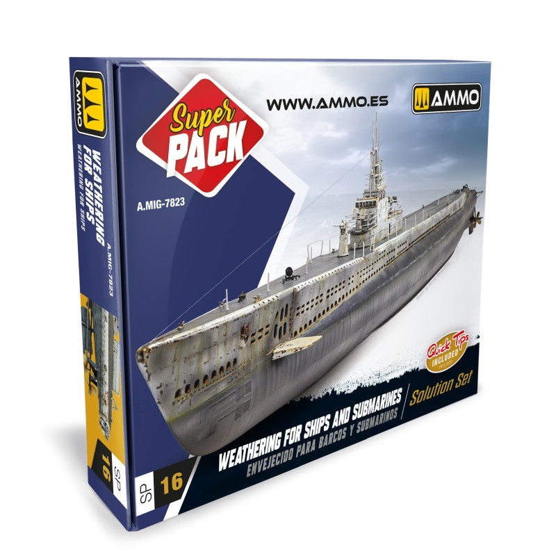 PREORDER Ammo by MIG - SUPER PACK Weathering for Ships and Submarines