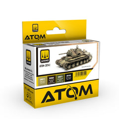 PREORDER Ammo by MIG - ATOM - WWII Soviet Vehicles Camouflage Colors Set