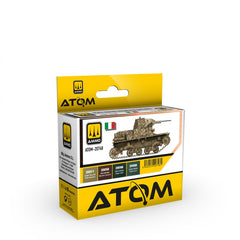PREORDER Ammo by MIG - ATOM - WWII Regio Esercito Colors Set