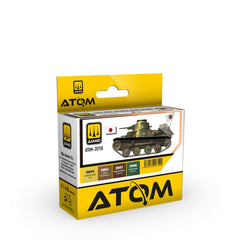PREORDER Ammo by MIG - ATOM - WWII Japanese Army Colors Set