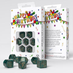 Q Workshop - Happy Birthday - Balloons Dice Set 7