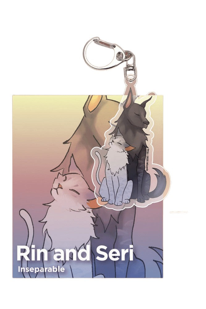 Gatherers Tavern - Keychain - Rin And Seri; Inseparable