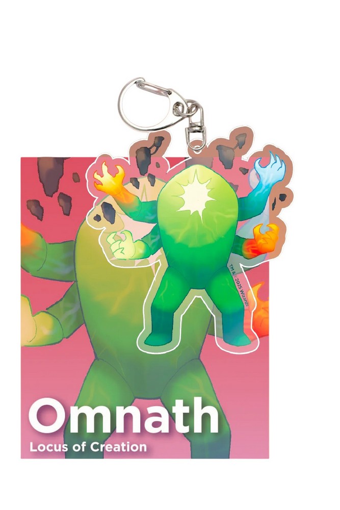 Gatherers Tavern - Keychain - Omnath; Locus Of Creation