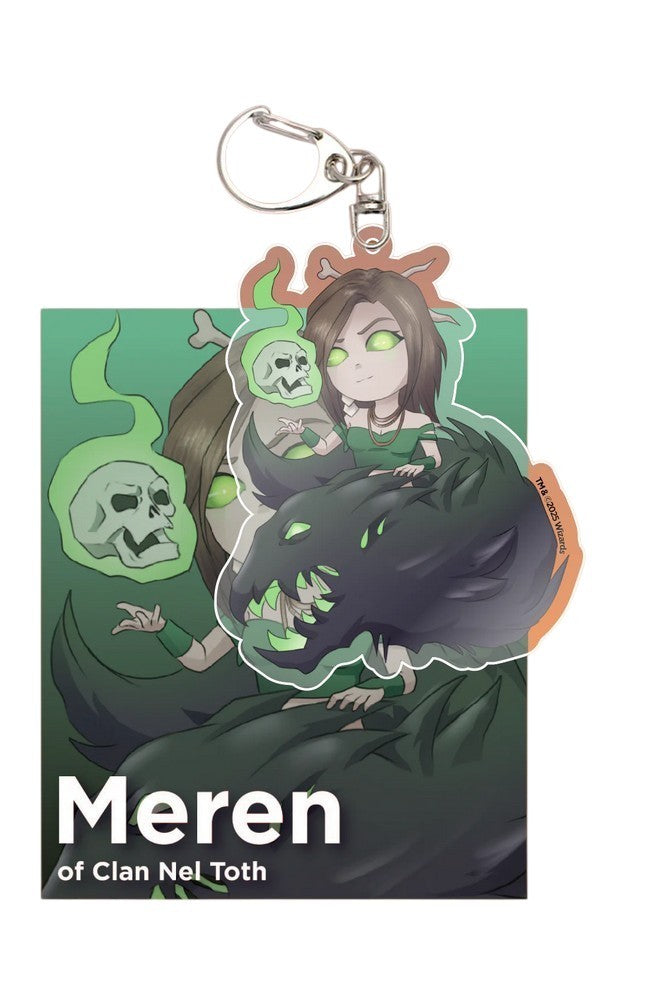Gatherers Tavern - Keychain - Meren Of Clan Nel Toth