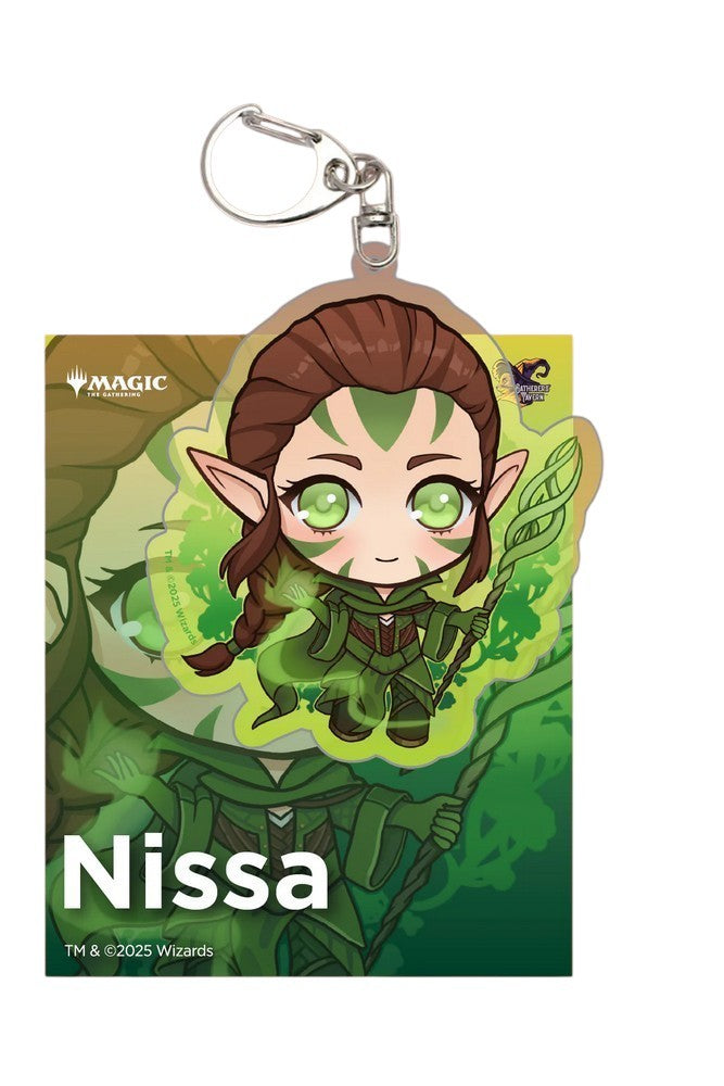 PREORDER Gatherers Tavern - Keychain - Nissa Acrylic