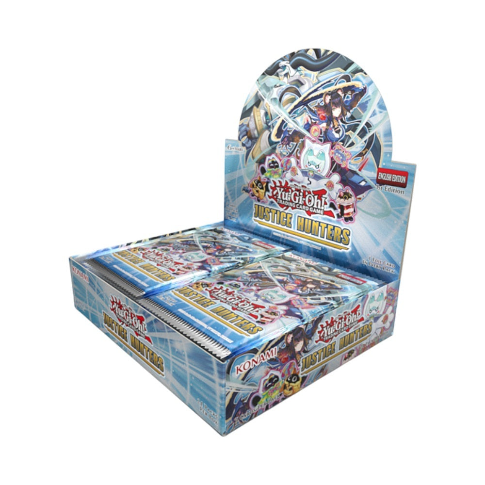PREORDER Yugioh - Justice Hunters Booster Display