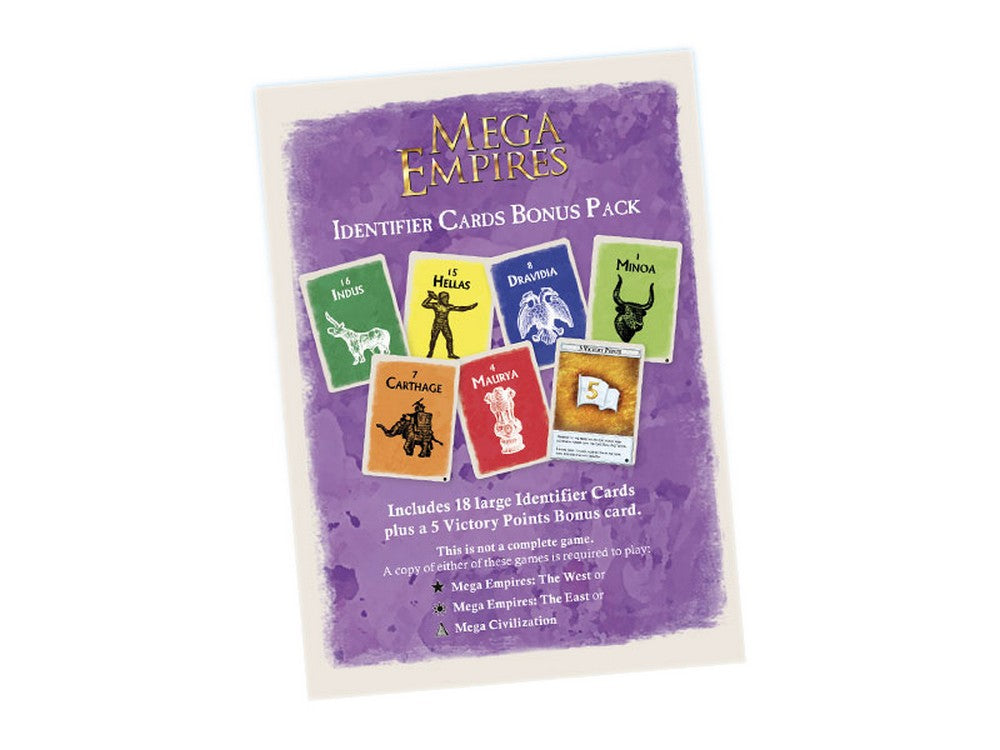 PREORDER Mega Empires: Identifier Cards - Bonus Pack