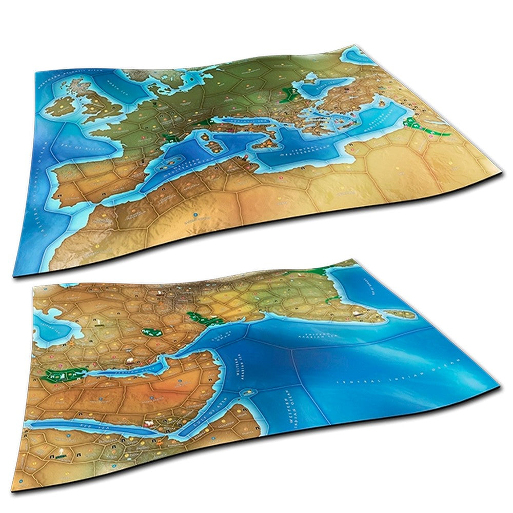 PREORDER Mega Empires: Deluxe Game Mat The West & The East