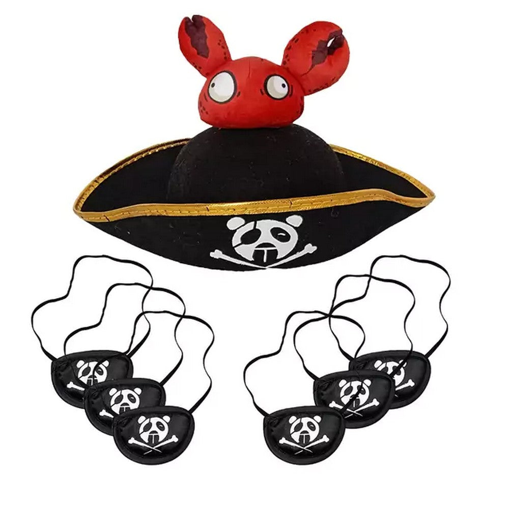 PREORDER Draco Studios: Party Panda Pirates: Hat and Eyepatches