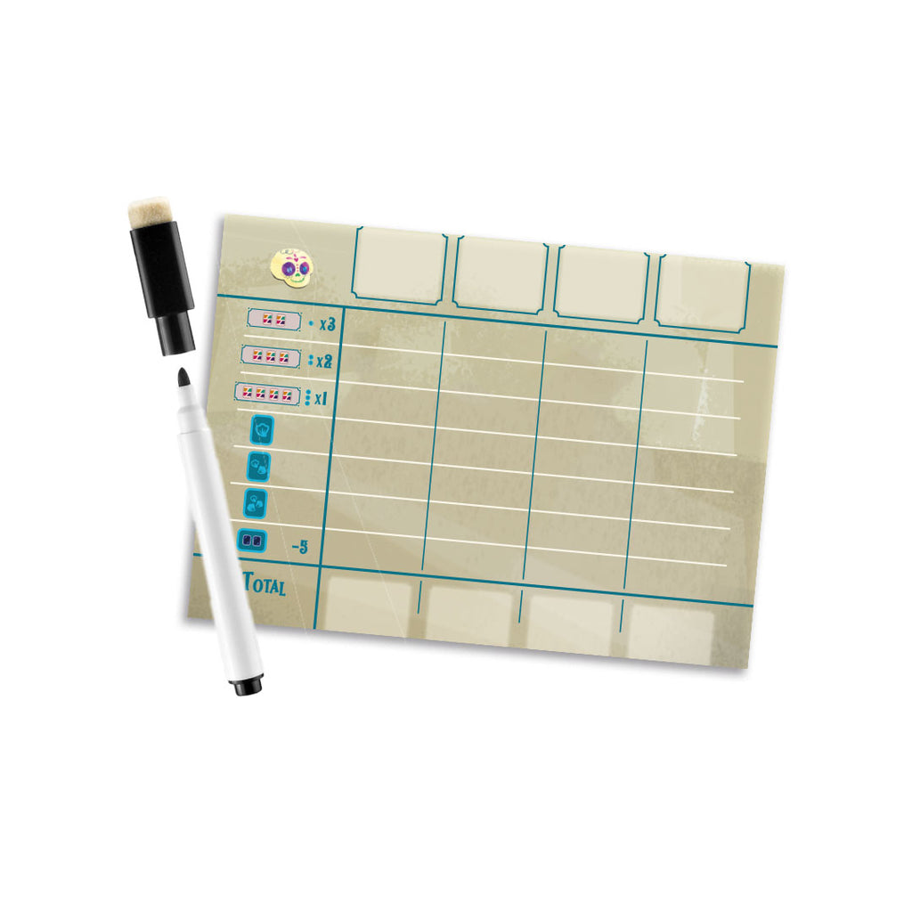 PREORDER Draco Studios: Patzcuaro Dry-Erase Scoreboard