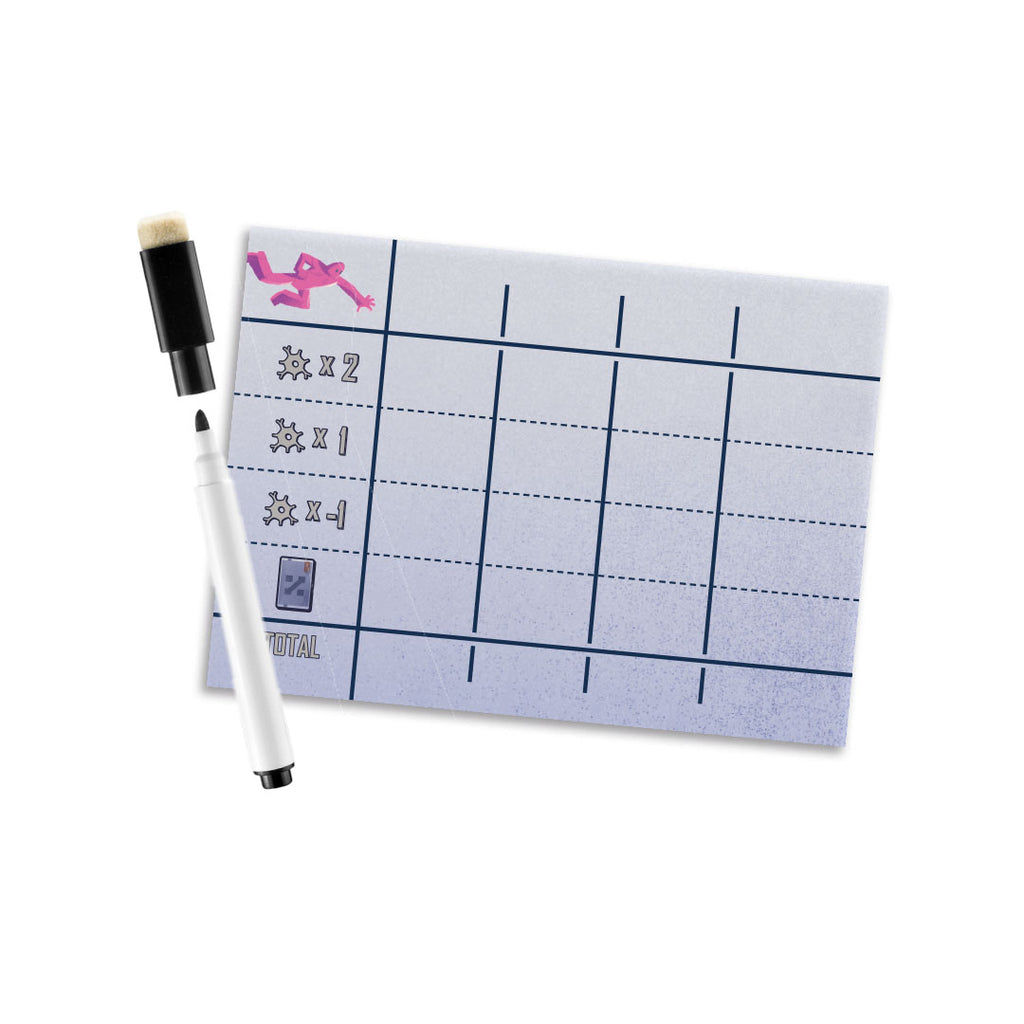 PREORDER Draco Studios: Neuroriders Dry-Erase Scoreboard