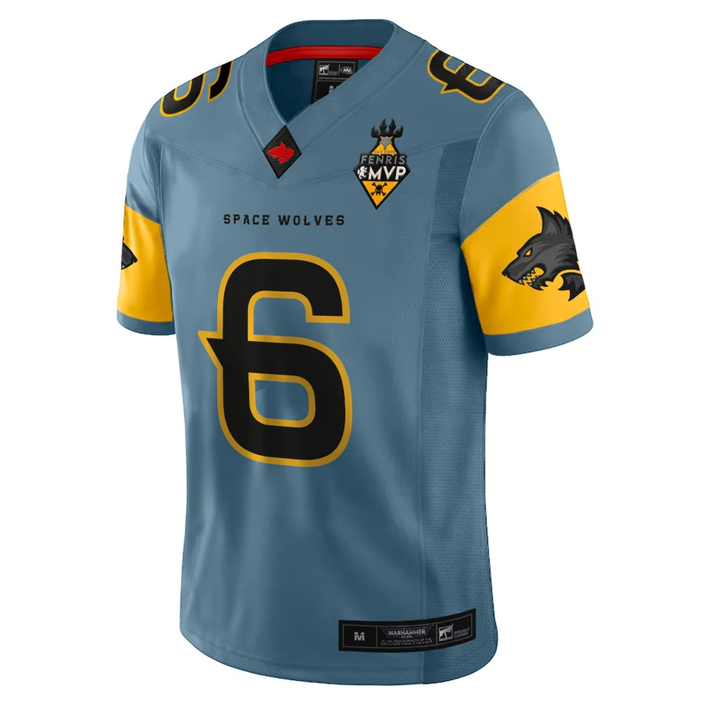 PREORDER Warhammer 40000: Space Wolves Sports Jersey Shirt (Size: XXXXL)