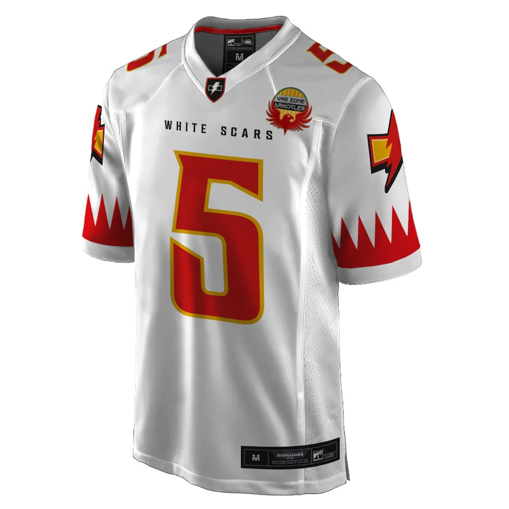 PREORDER Warhammer 40000: White Scar Sports Jersey Shirt (Size: L)