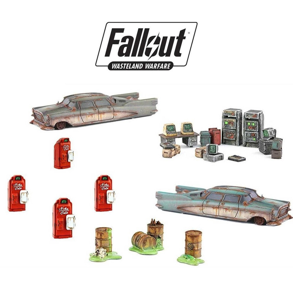 PREORDER Fallout: Wasteland Warfare - Starter Scenic Set (2019)