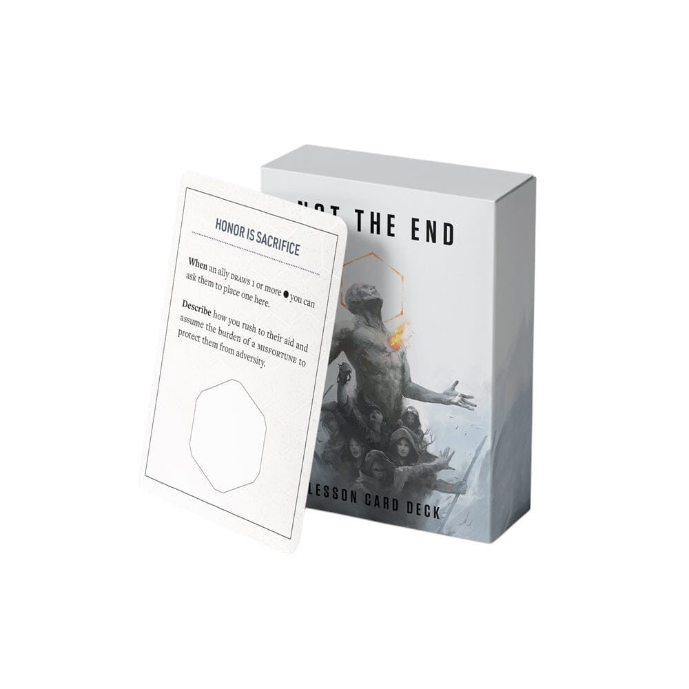 PREORDER Not The End - Lesson Card Set