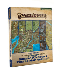 PREORDER Pathfinder Second Edition: Lost Omens Shining Kingdoms Poster Map Archive