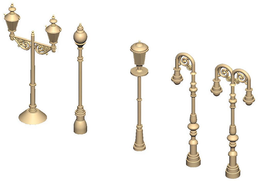 Wyrd Games: Wyrdscapes: Bases: Street Lamps