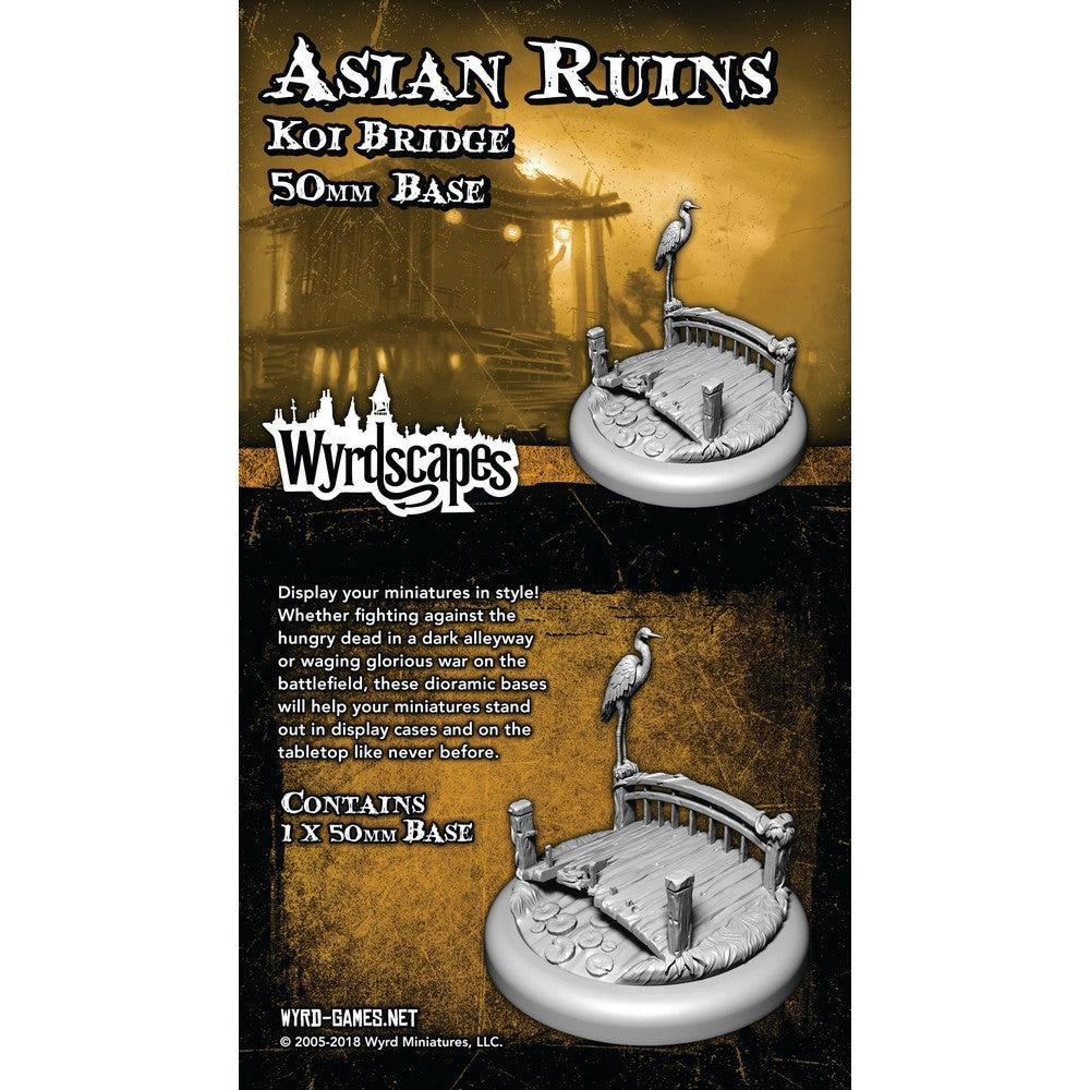 Wyrd Games: Wyrdscapes: Bases: Asian Ruins 50MM I