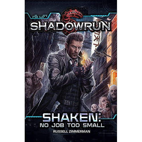 PREORDER Shadowrun Shaken No Job Too Small Novel