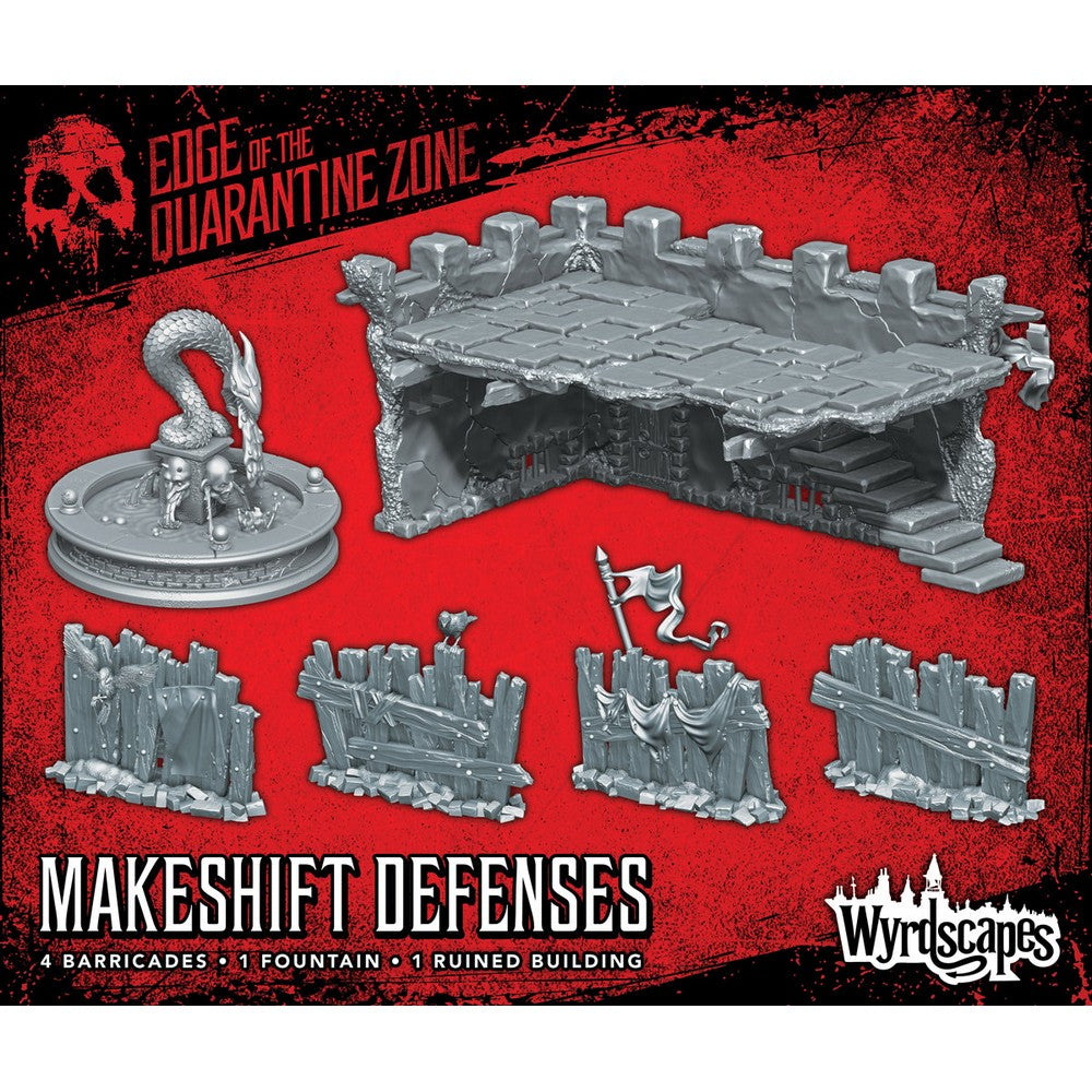 PREORDER Wyrd Games: Wyrdscapes: Terrain: Makeshift Defenses