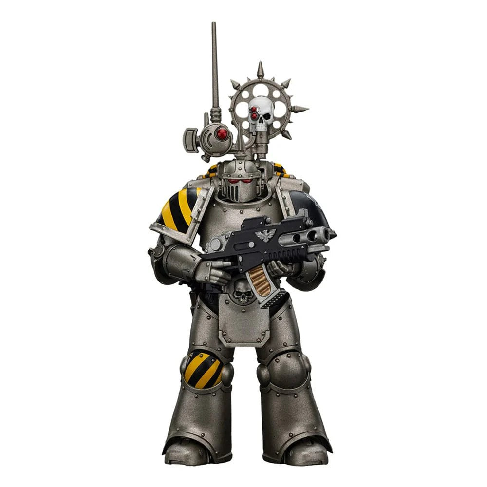 PREORDER Warhammer Collectibles: 1/18 Scale lron Warriors MKlIl Tactical Legionary with Nuncio-Vox