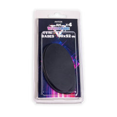 PREORDER Ak Interactive - Wargame Accesories - Oval Bases 90X52mm 4pc