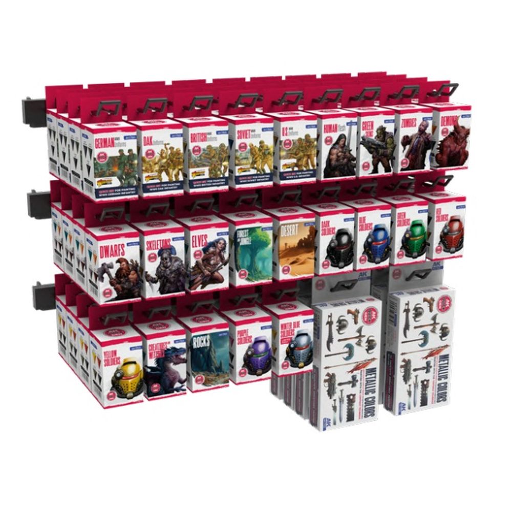 PREORDER AK Interactive - Quick Gen - Sets Quick Gen Module - Modular Stand Display (Module with Stock)