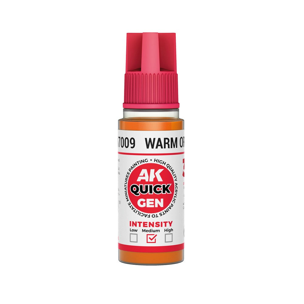 PREORDER AK Interactive - Quick Gen - Warm Orange 18 ml