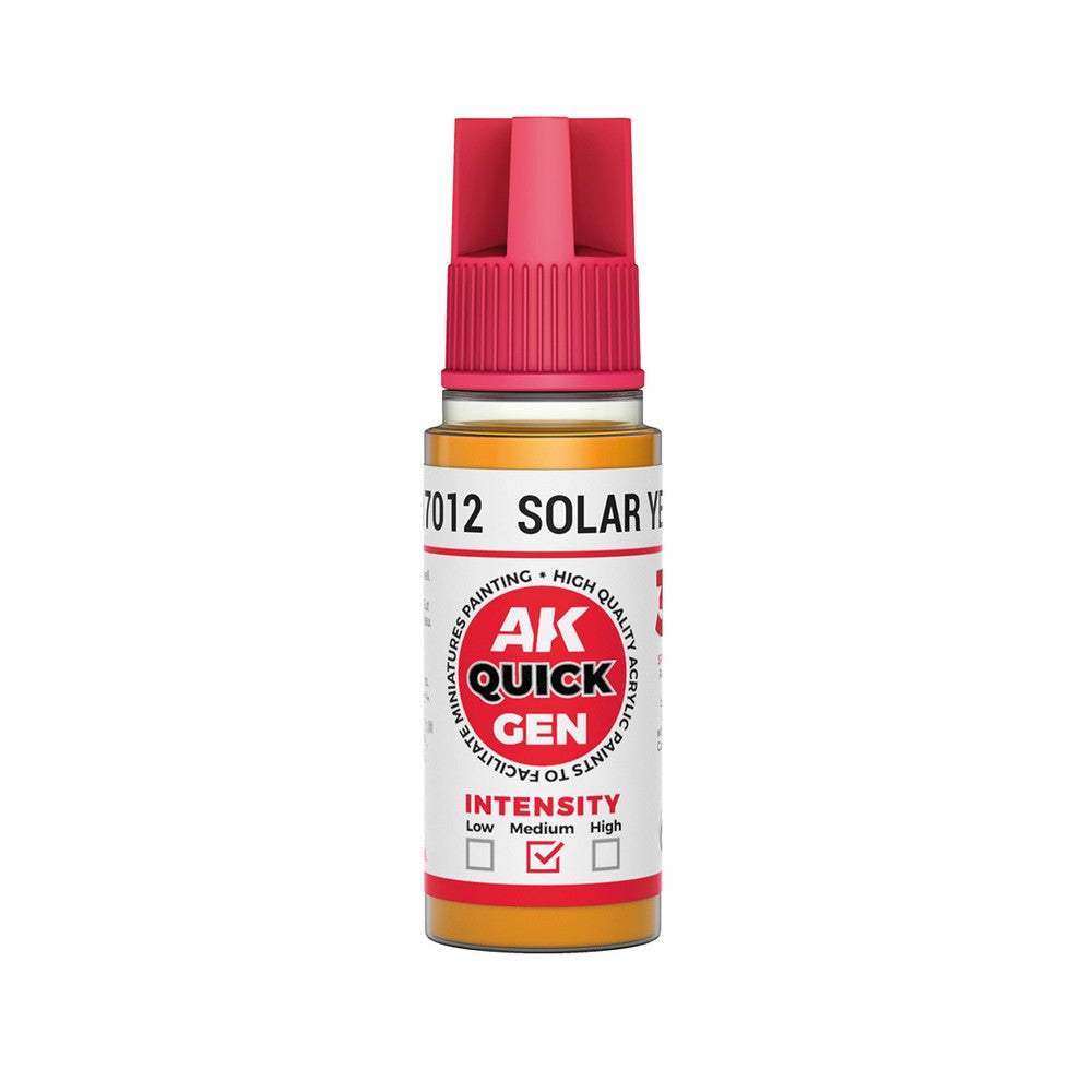 PREORDER AK Interactive - Quick Gen - Solar Yellow 18 ml