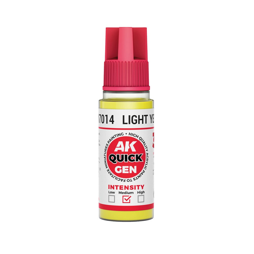 PREORDER AK Interactive - Quick Gen - Light Yellow 18 ml