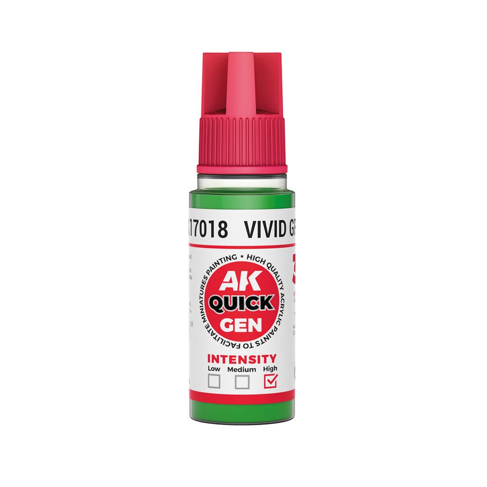 PREORDER AK Interactive - Quick Gen - Vivid Green 18 ml