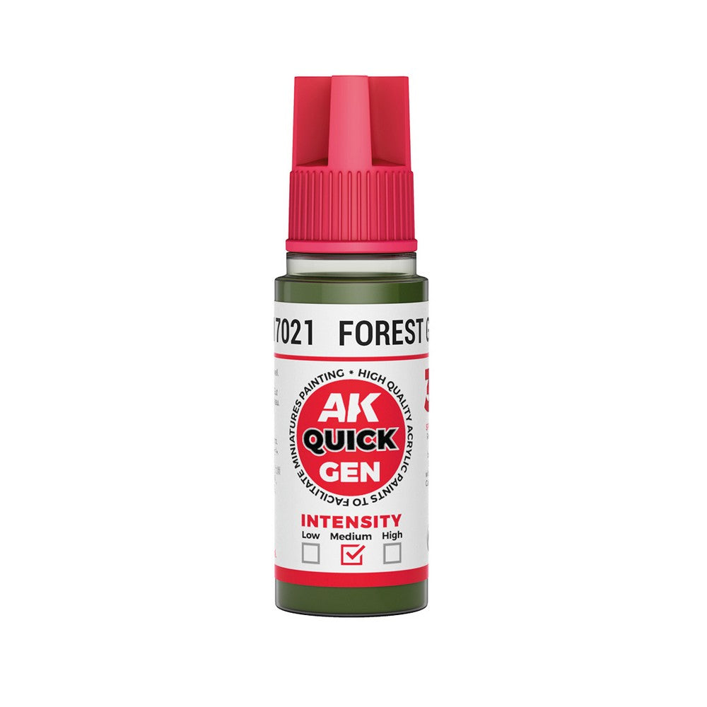 PREORDER AK Interactive - Quick Gen - Forest Green 18 ml