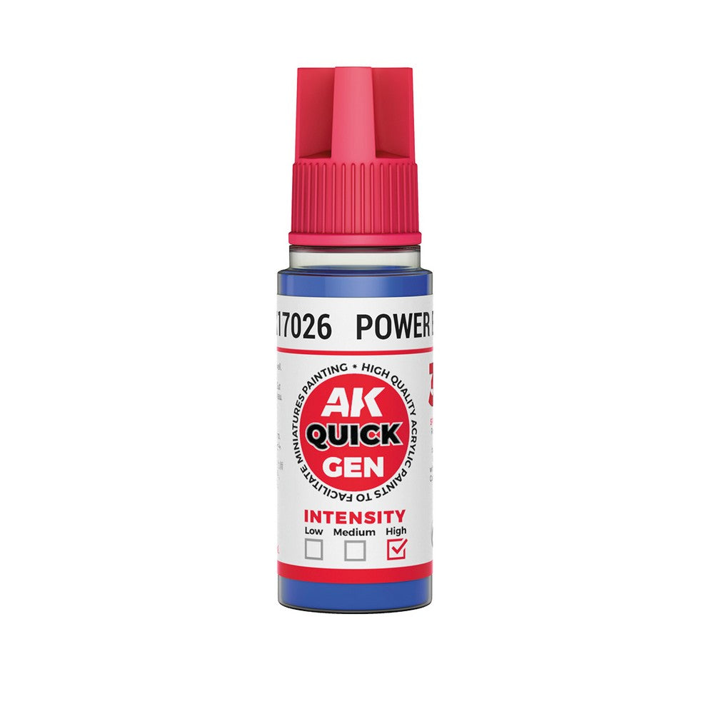 PREORDER AK Interactive - Quick Gen - Power Blue 18 ml