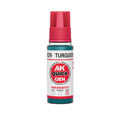 PREORDER AK Interactive - Quick Gen - Turquoise Blue 18 ml