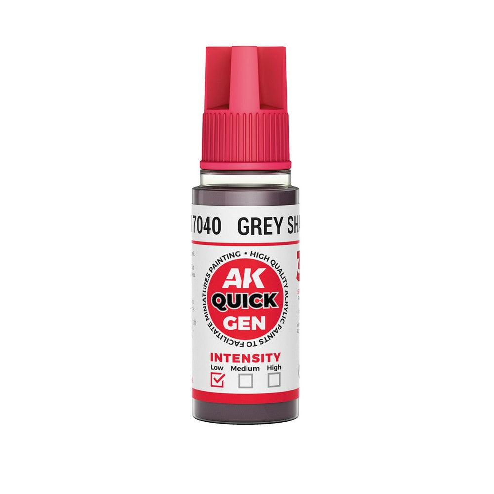 PREORDER AK Interactive - Quick Gen - Grey Shadow 18 ml