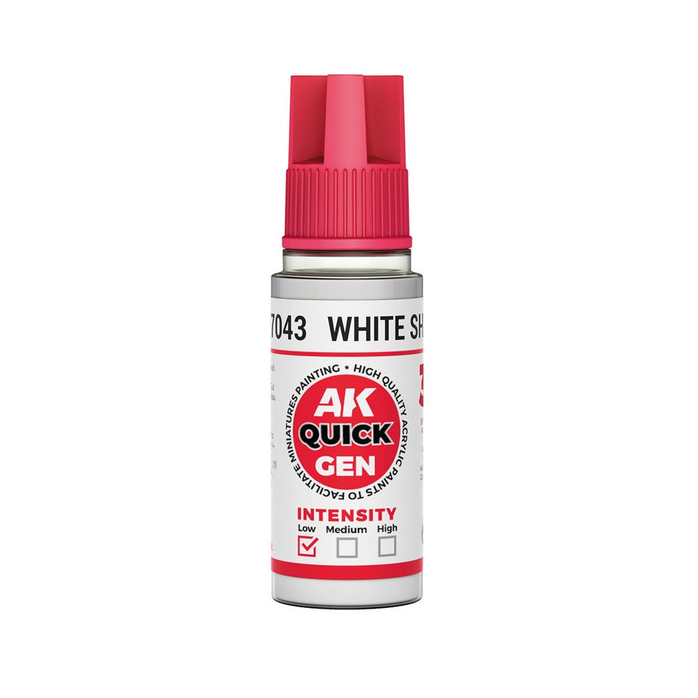 PREORDER AK Interactive - Quick Gen - White Shadow 18 ml