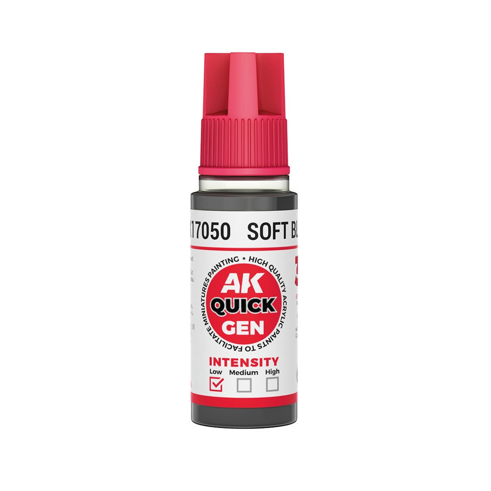 PREORDER AK Interactive - Quick Gen - Soft Black 18 ml