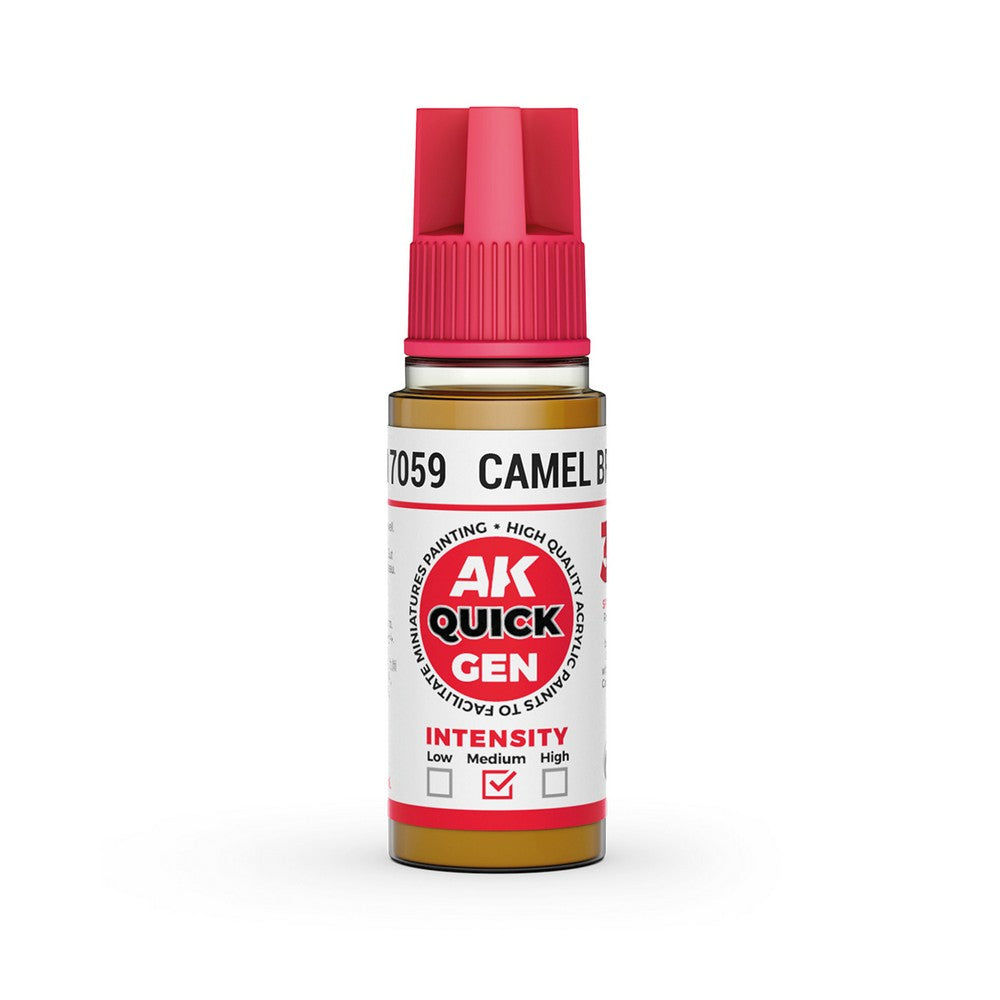 PREORDER AK Interactive - Quick Gen - Camel Brown 18 ml