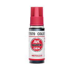 PREORDER AK Interactive - Quick Gen - Cold Steel 18 ml