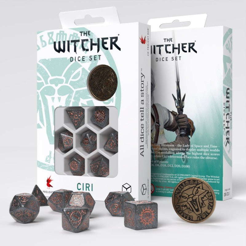 Q Workshop - The Witcher - Ciri - Elder of Blood Dice Set 7
