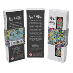 Q Workshop - Full Art - Grafitti - Dice Set 7