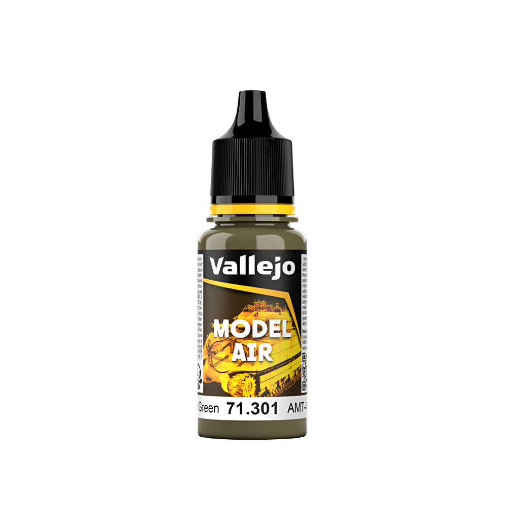 PREORDER Vallejo - Model Air - AMT-4 Camouflage Green 18 ml