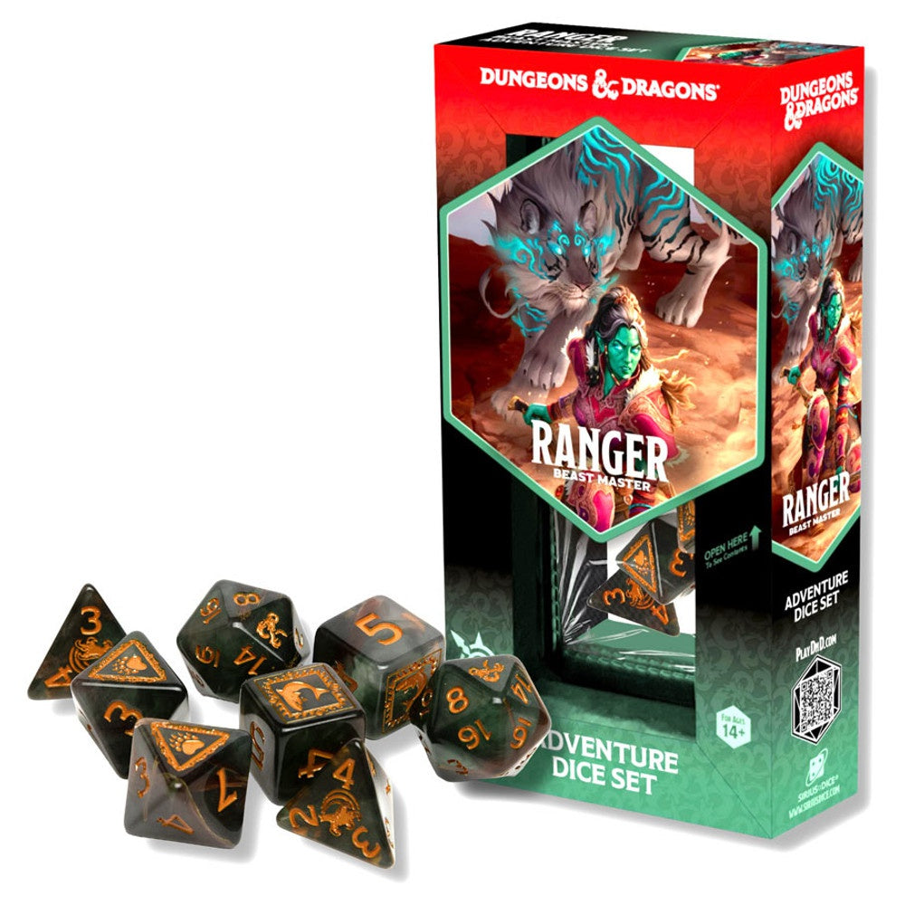 PREORDER Sirius Dice - D&D Adventure Dice - Ranger - Beast Master