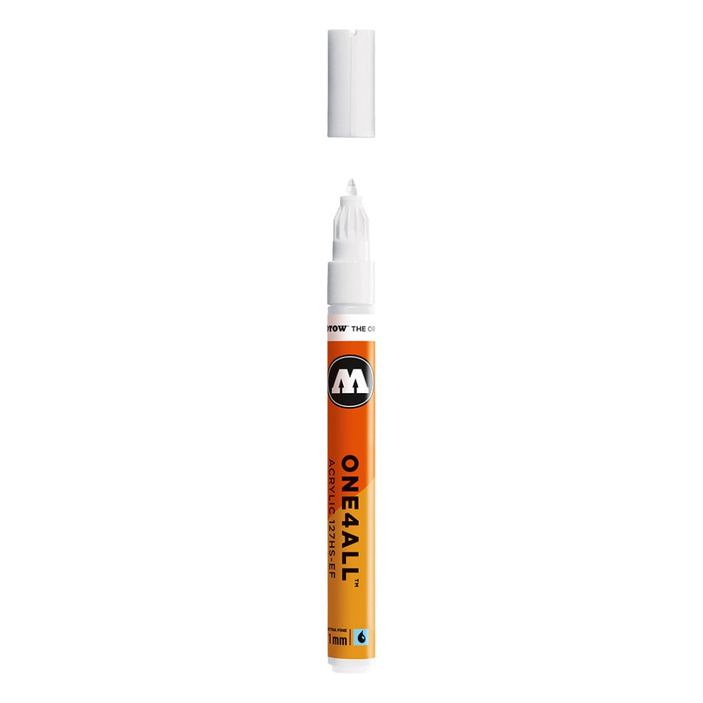 PREORDER Molotow - Markers - One4All - 127HS-EF - #160 Signal White 1mm