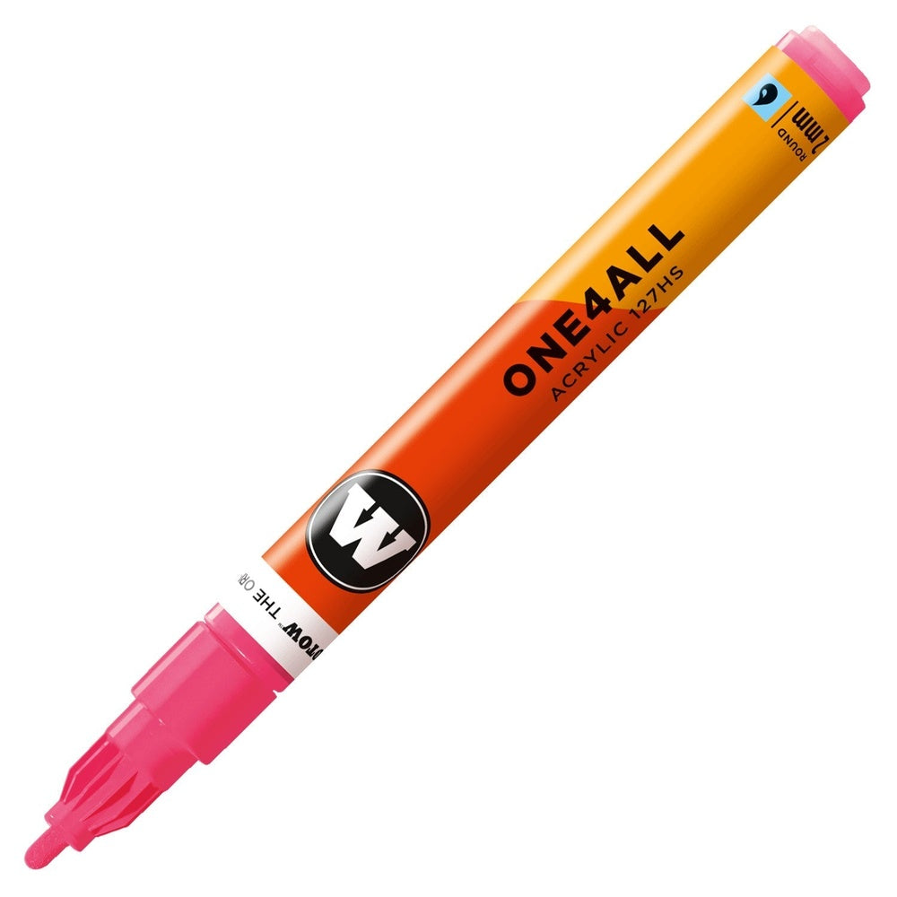 PREORDER Molotow - Markers - One4All - 127HS-EF - #262 Neon Red Fluo 2mm