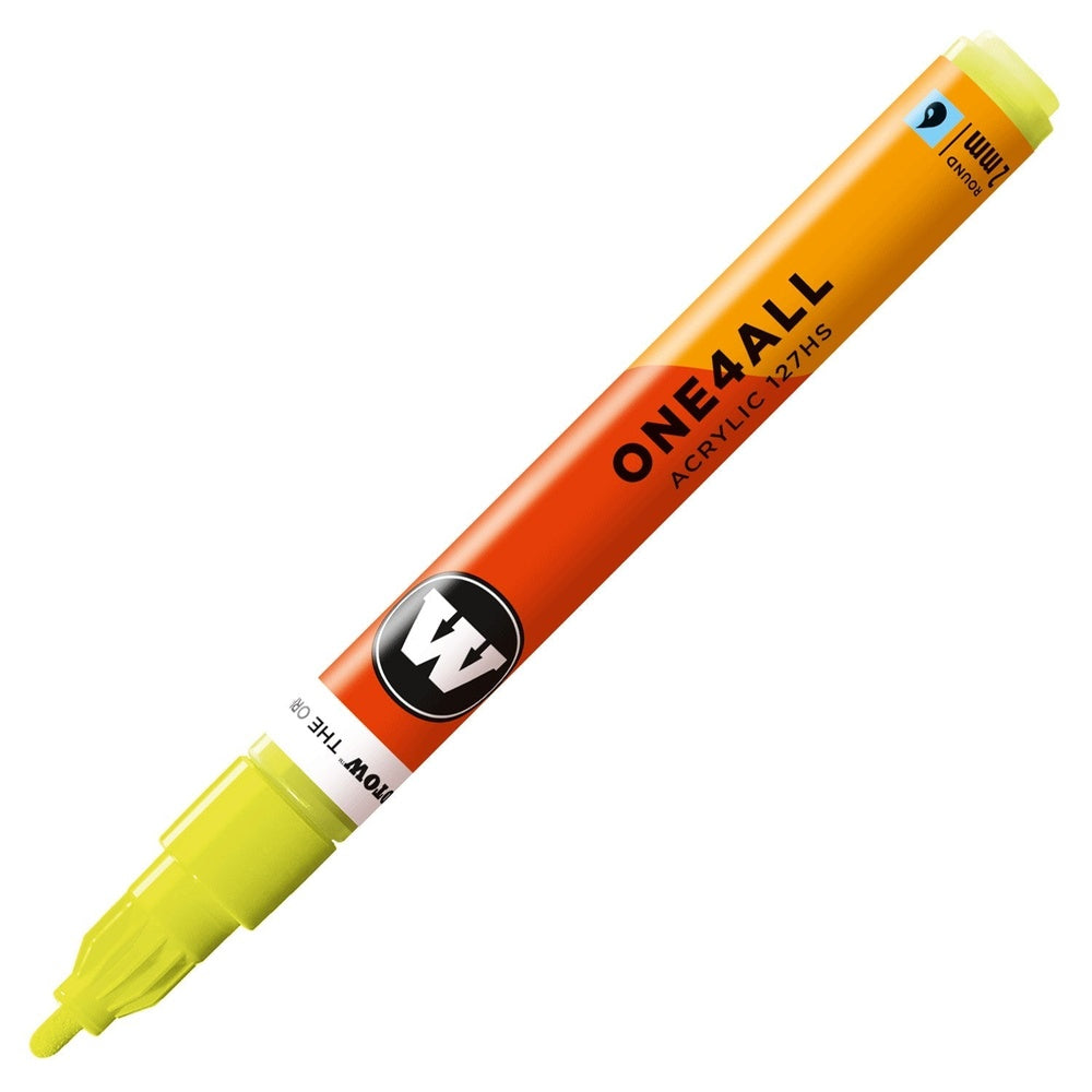 PREORDER Molotow - Markers - One4All - 127HS-EF - #263 Neon Green Light Fluo 2mm